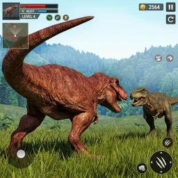 أيقونة Jurassic Fight Dinosaur Battle